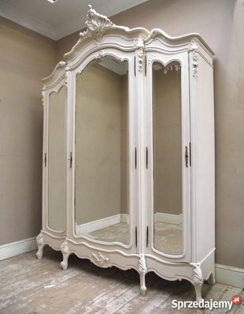 Ludwikowska szafa trzydrzwiowa Meble Łódź