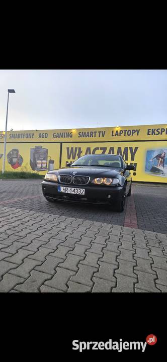 BMW E46 330d skóry alufelgi klima gniazdo USB lubelskie Lublin