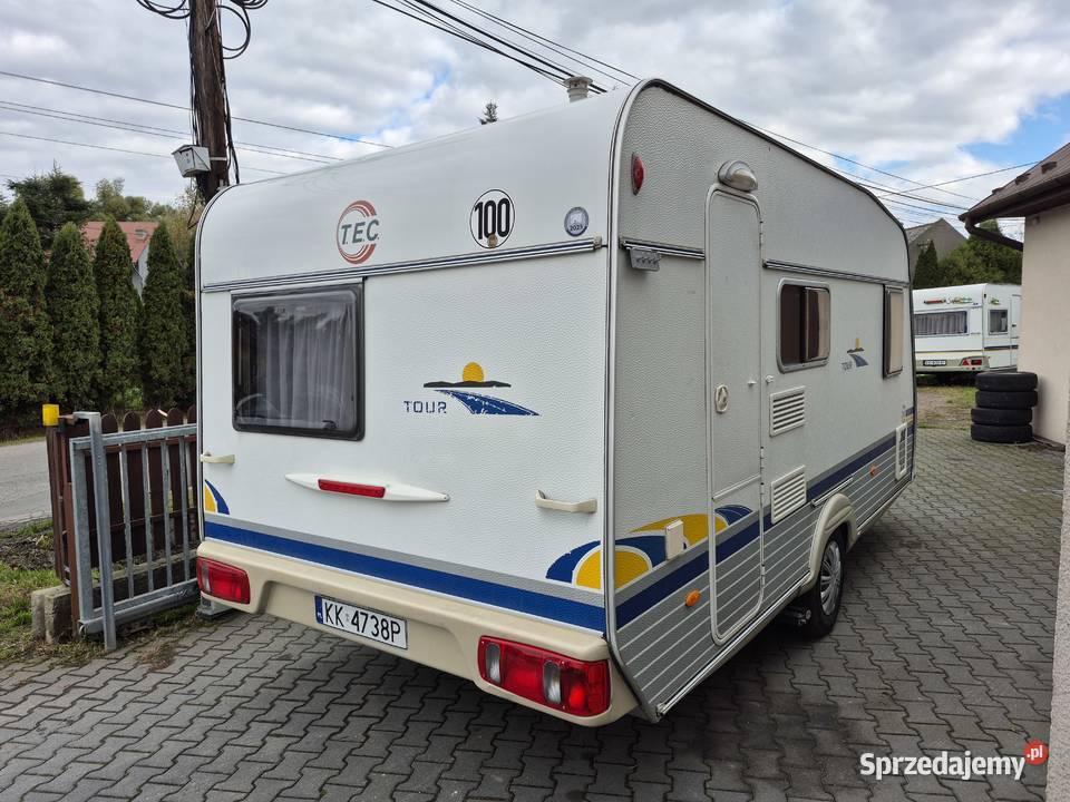 Przyczepa kempingowa TEC 450 Mover prysznic małopolskie Kraków