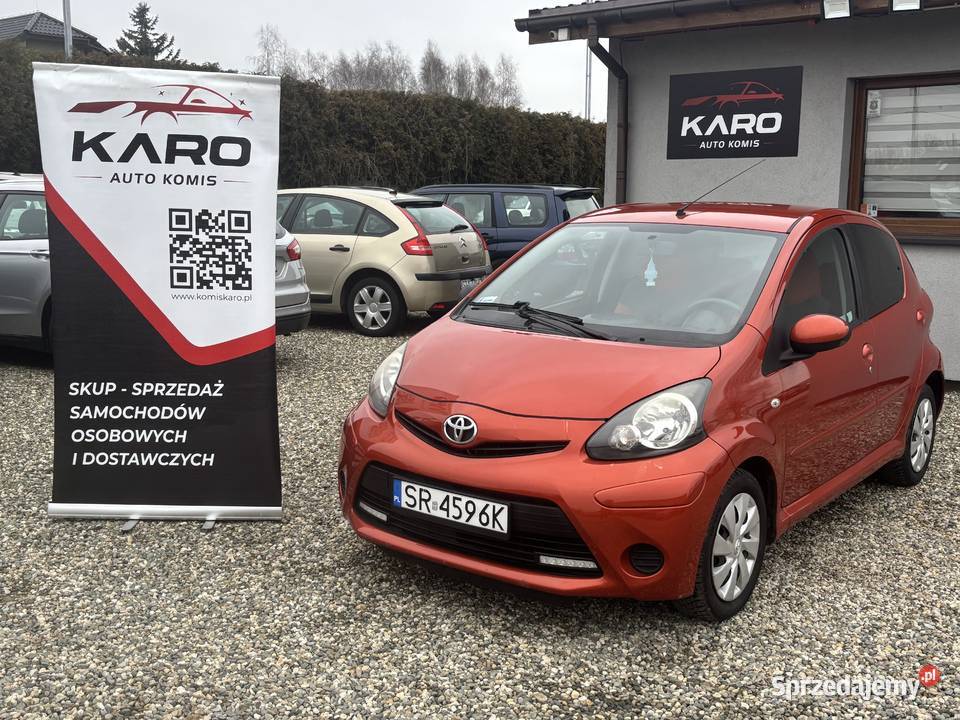 Toyota Aygo Gwarancja wspomaganie kierownicy Paniówki sprzedam
