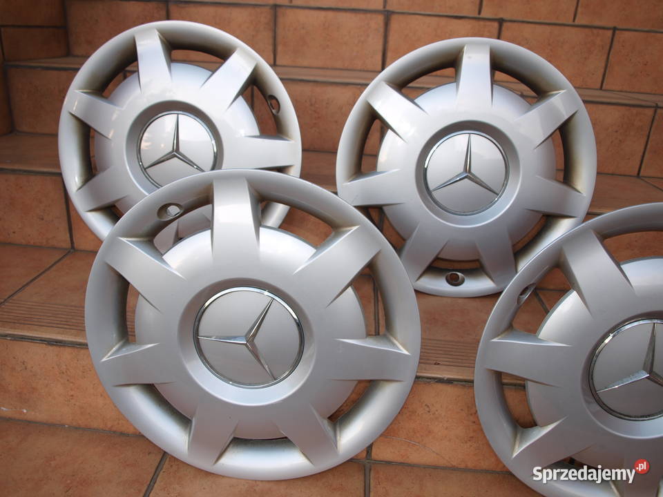 Mercedes kołpaki 16 oryginalne komplet 4 sztuki wielkopolskie Kalisz