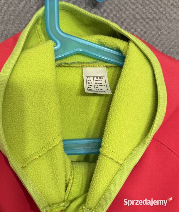 Dziewczęca różowa kurtka softshall Quechua