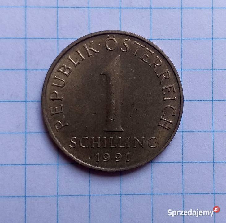 1 SCHILLING 1991 AUSTRIA Piszczac sprzedam