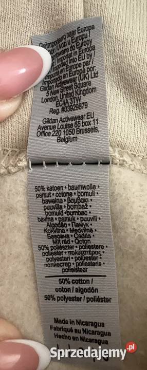 Bluza dresowa męska GILDAN Łódź