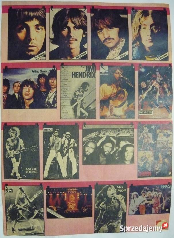PLAKATY THE BEATLES WYPRZEDAŻ ŚWIAT PLAKATÓW Bydgoszcz