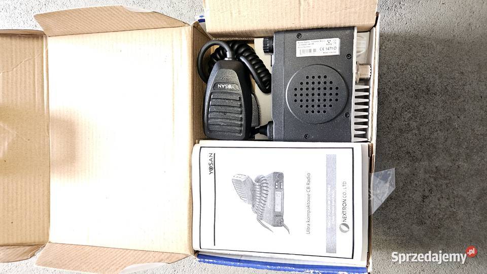Cb radio Yosa Micro nowy Antena President Zielona Góra
