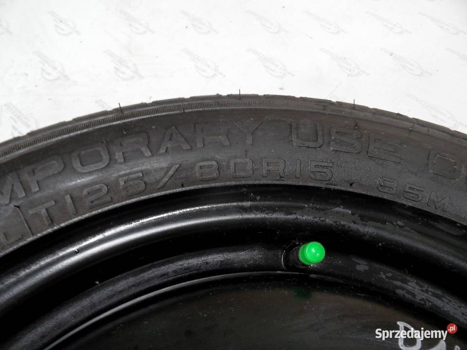 FORD FOCUS MK1 I koło dojazdowe 1258015 95M Koła dojazdowe Koła