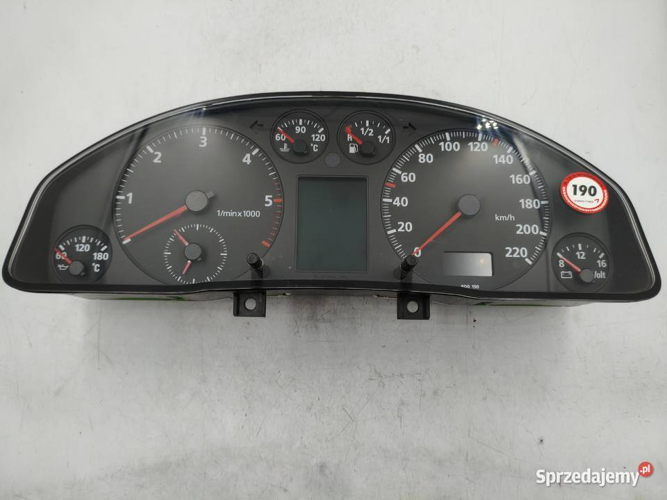 Licznik Zegary Audi A4 B5 19 TDI 8D0919034E Liczniki i zegary mazowieckie