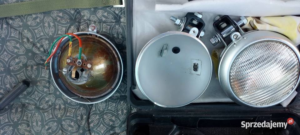 Hella halogeny z lat 6070nowy ocynk Jarosław