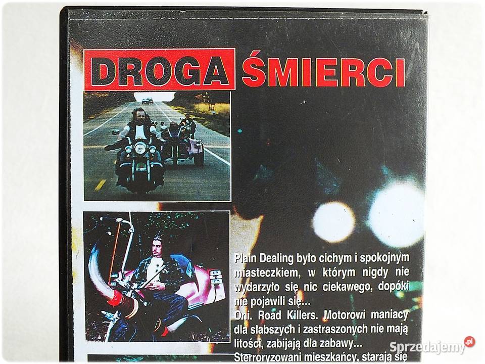 Kaseta VHS Road Killers Droga Śmierci Film na thiller Żary