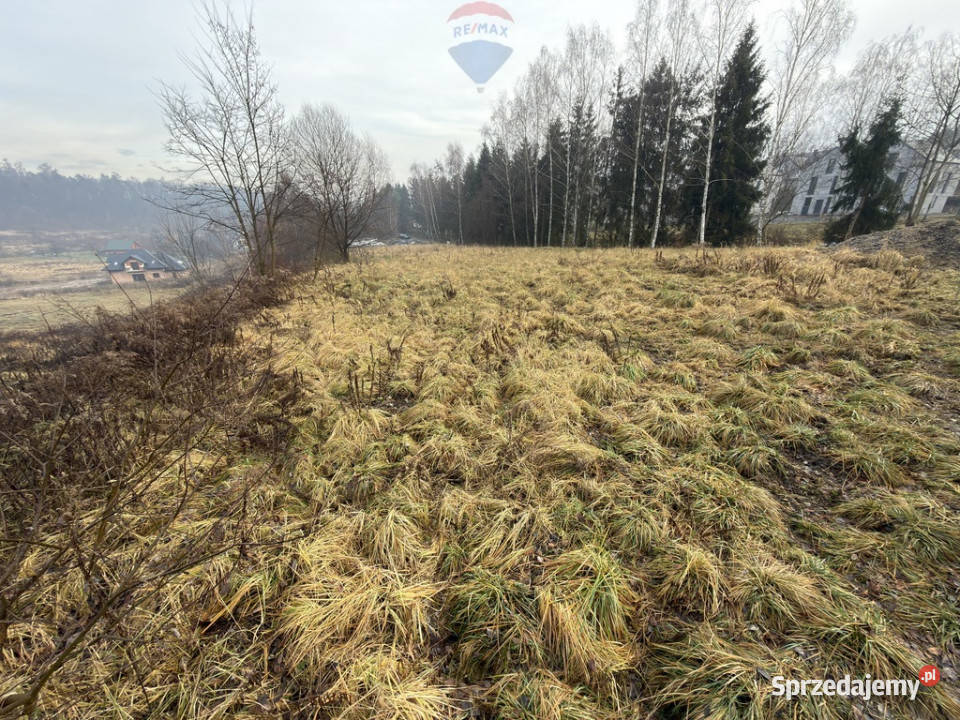 Balice Działka budowlana 20 ar Media Droga
