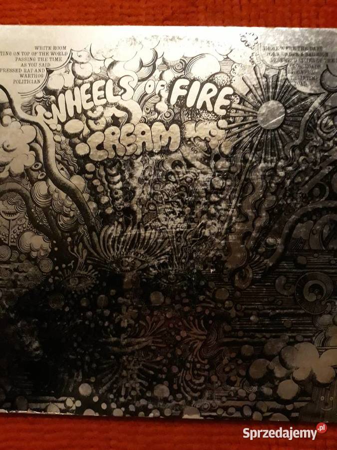 CREAM Wheels of Fire orginał 1968made in USA płyta winylowa Rzeszów