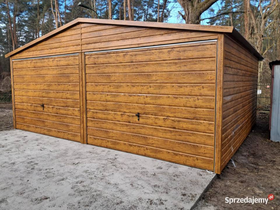 Garaż blaszany 6x5 Wzmocniony PROFILAMI Bydgoszcz