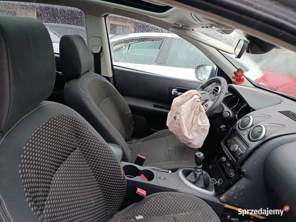 Nissan Qashqai 15 78 kW 2008 r dawca części Szklarka Myślniewska sprzedam