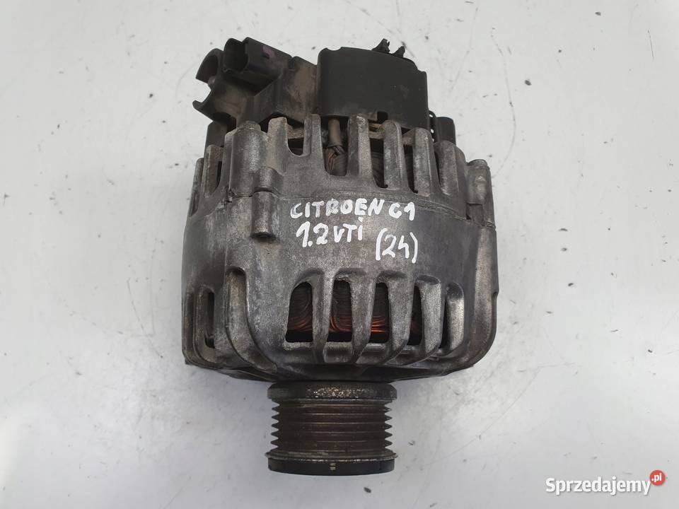 ALTERNATOR Citroen C1 II 12 VTI valeo 9670899580 Rudka