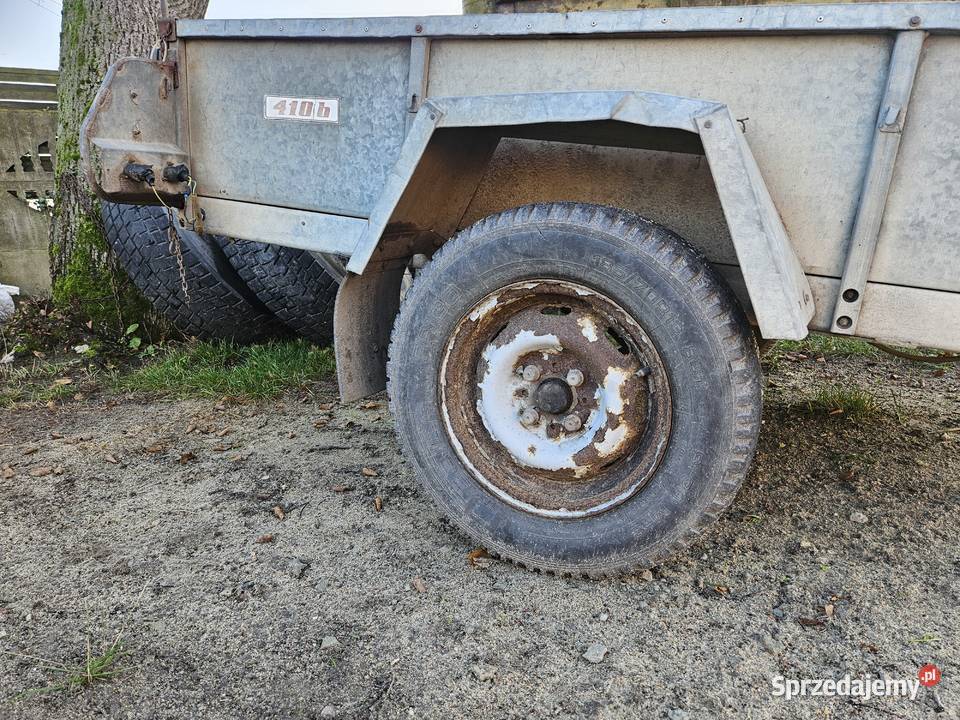 Przyczepka masywna ocynk niewiadów przyczepa sprzedam