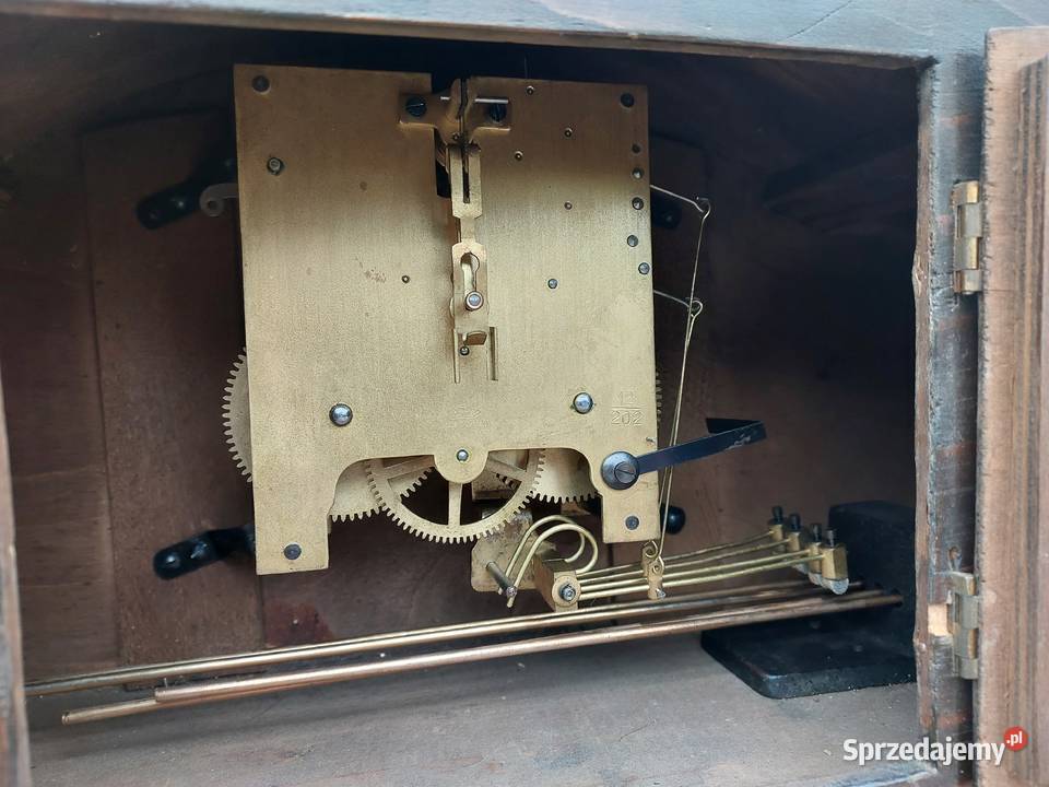 118 Stary zegar bufetowy niemiecki Emes sprawny Antyki, Sztuka, Kolekcje Tczew sprzedam