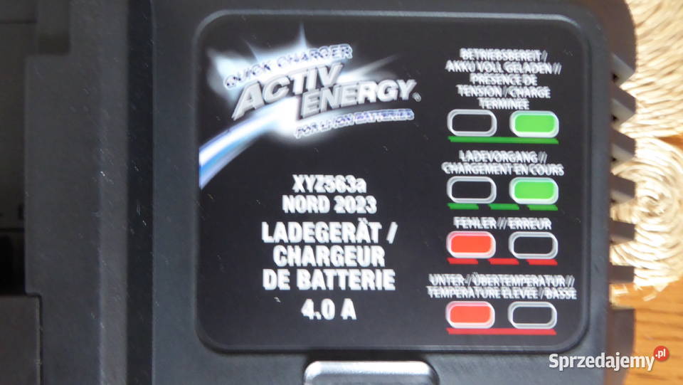 Nieużywana ładowarka 2040V4A ACTIVE ENERGY warmińsko-mazurskie