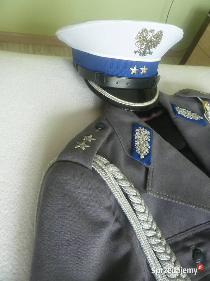 Mundur Młodszego Oficera Milicja epoka PRL Militaria Rzepiennik Marciszewski