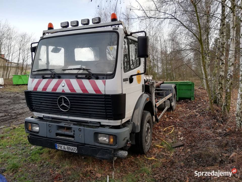 Mercedes Benz SK 1922 V6 HDS Hakowiec Samochody ciężarowe wielkopolskie Koźminek sprzedam