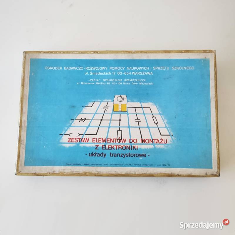 Zestaw elementów do montażu z elektroniki układy