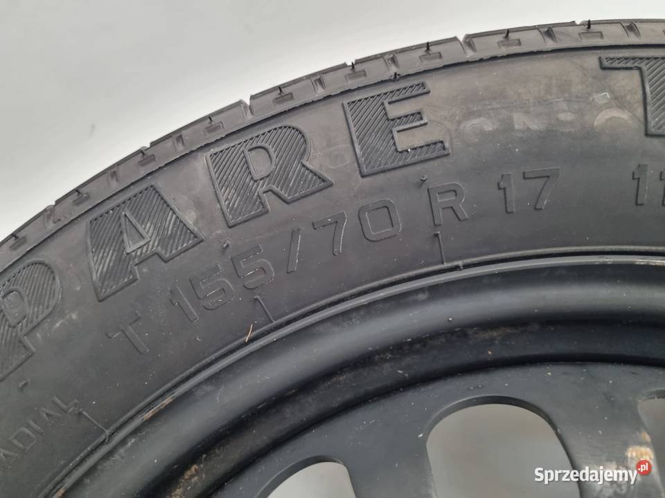 KOŁO DOJAZDOWE Mercedes W211 C219 15570 R17 Samochodowe Chełm sprzedam