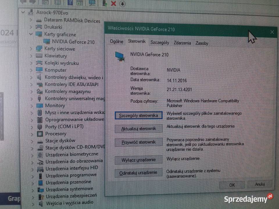 Palit GeForce 210 1GB 1024M SDDR3 64Bit HDMI DVI Bydgoszcz