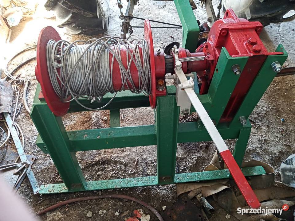 Wciągarka leśna WOM Hyżne