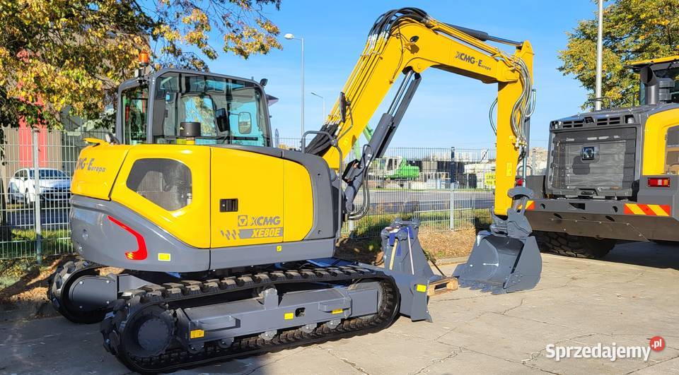Koparka gąsienicowa XCMG XE80E 9 ton Zielona Góra