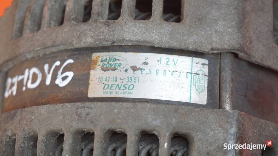 DISCOVERY III 27 TD V6 08r 190 276DT alternator Suków