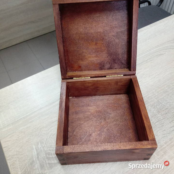 Szkatułka decoupage z końmi Gotowa ręki Bochnia