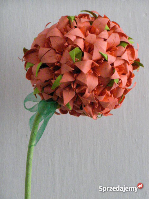 Kula kwiatowa origami