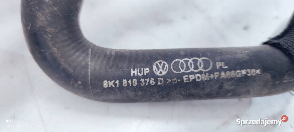 WĄŻ RURA WODY AUDI A4 A5 Q5 8K1819376D Przystajń