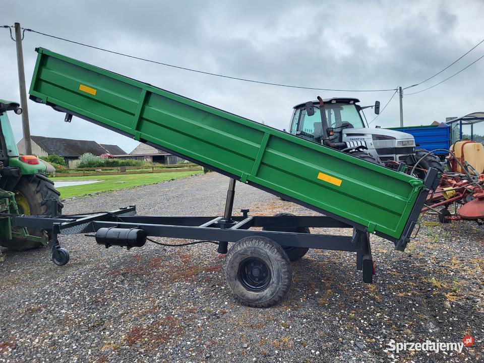 Przyczepa jednoosiowa opolskie Biała