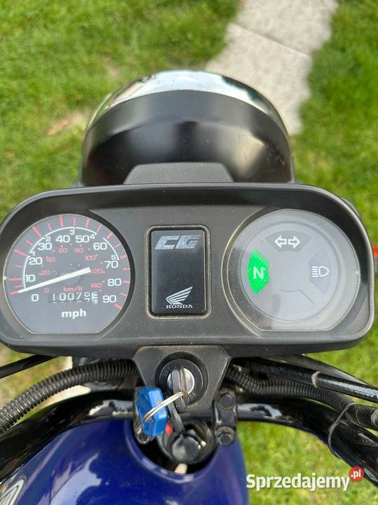 Motocykl Honda CG 125 2002 5500 metalic Szczecin