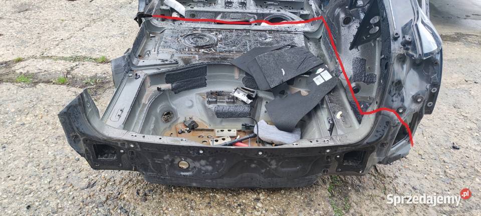 ĆWIARTKA WANNA PAS TYLNY AUDI A6 C7 AVANT KOMBI śląskie Przystajń