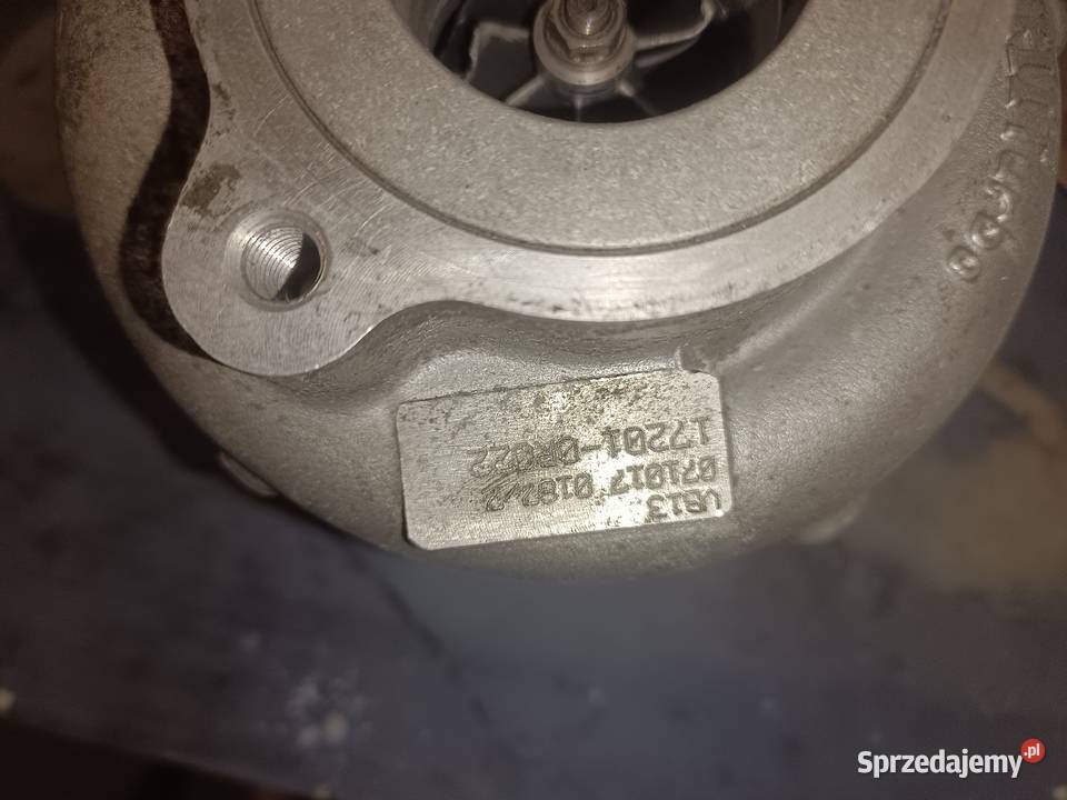 Uszkodzona Turbina toyota Avensis d4d sprzedam