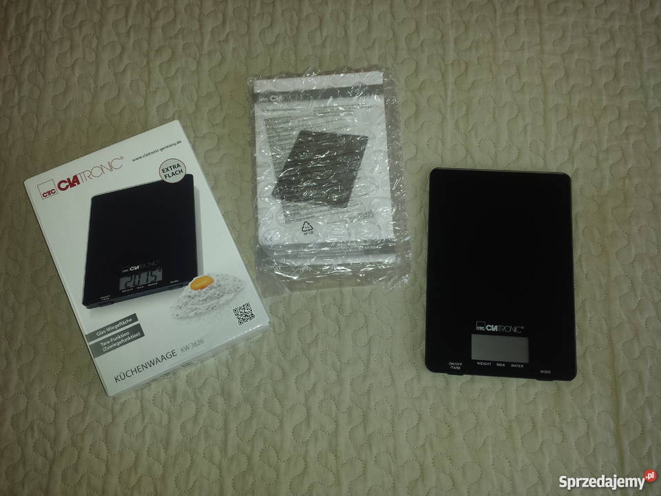 Nowa Waga CLATRONIC Czarna Warszawa
