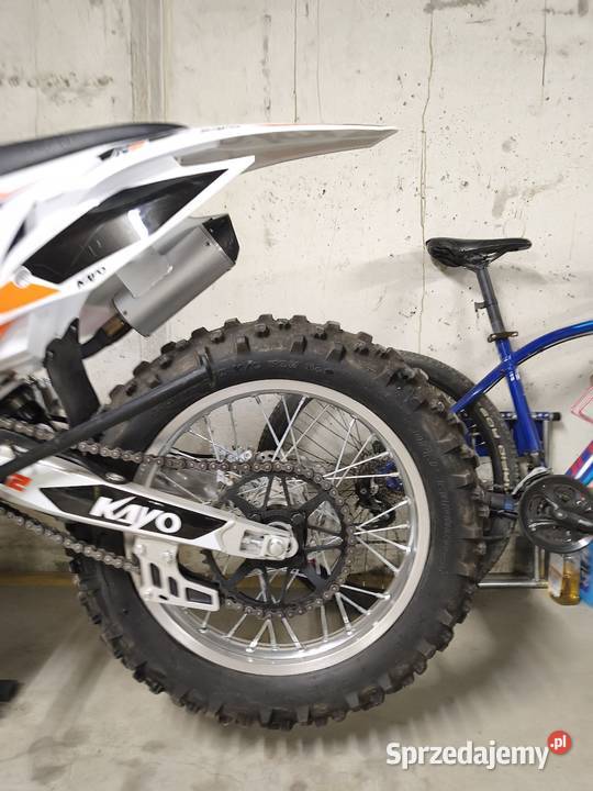 Kayo K2 250 5MTH 2025 prawie nowy Alfarad Asix Mrozy