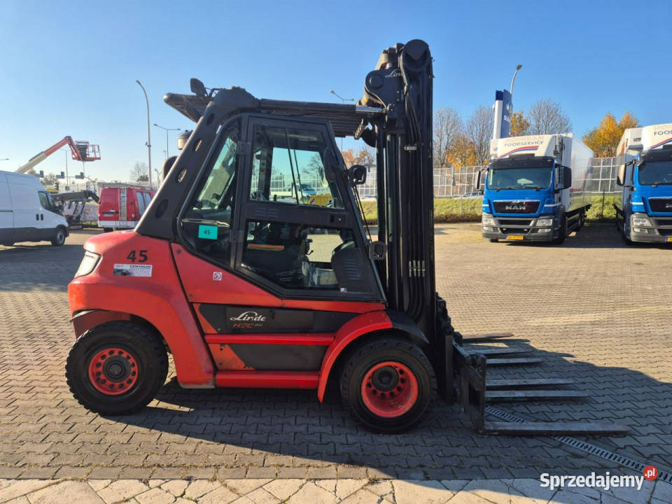 wózek czołowy Linde H60D Evo Linde H60D03 DO 6 diesel śląskie Łaziska Górne
