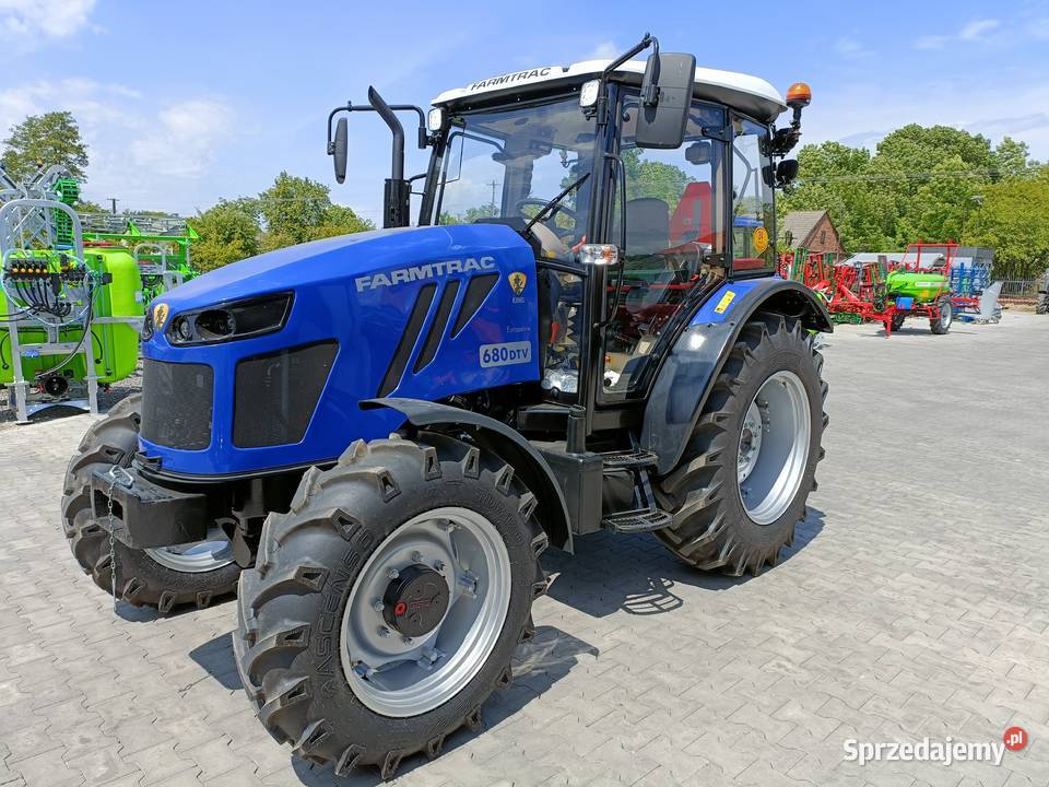 Ciągnik traktor FARMTRAC 680DT V KING 74 ręki Tarnogród