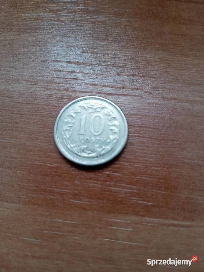 Moneta 10gr.z 2000 roku