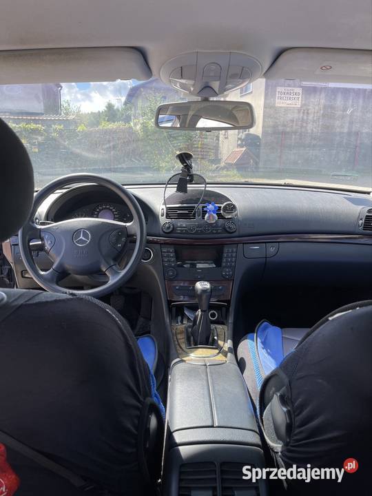 Mercedes E class 2002 21 diesel 150 manual przeb Wejherowo
