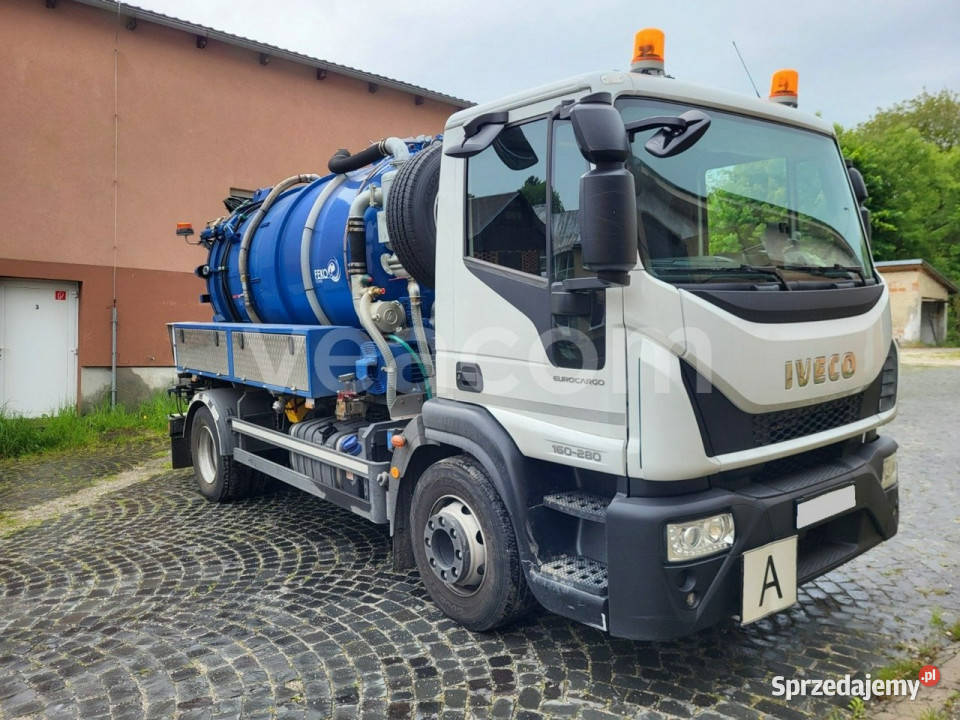 Iveco EUROCARGO 160280 WUKO do czyszczenia pełny VAT Samochody ciężarowe Skępe