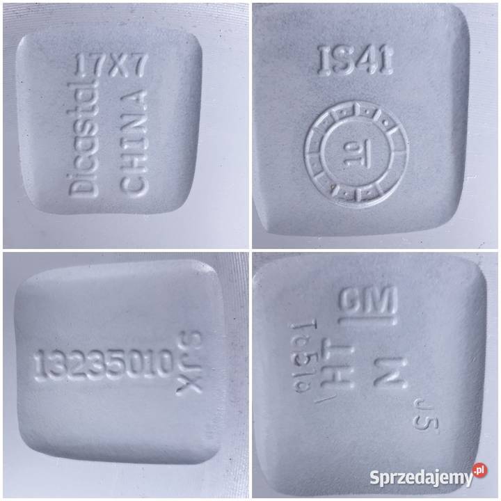 Felgi Alu 17 Opel Insignia 5x120 BdbStan Koła i felgi Dziemiany