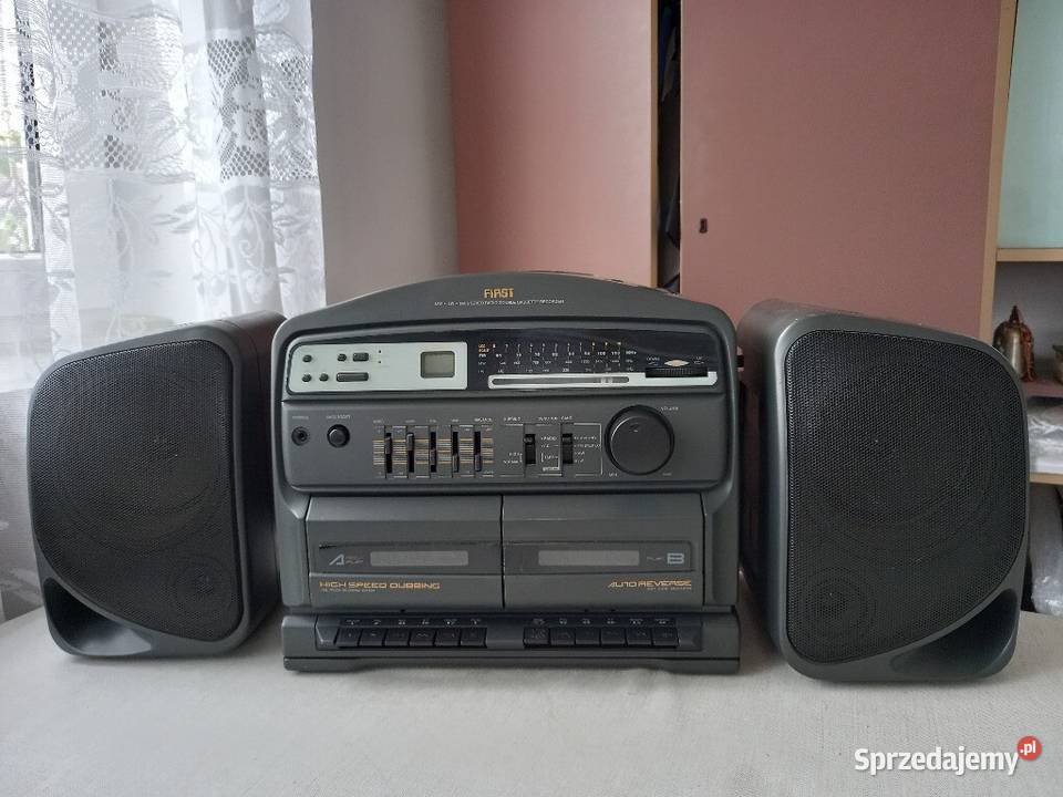 Radio kaseciak CD First model 8511