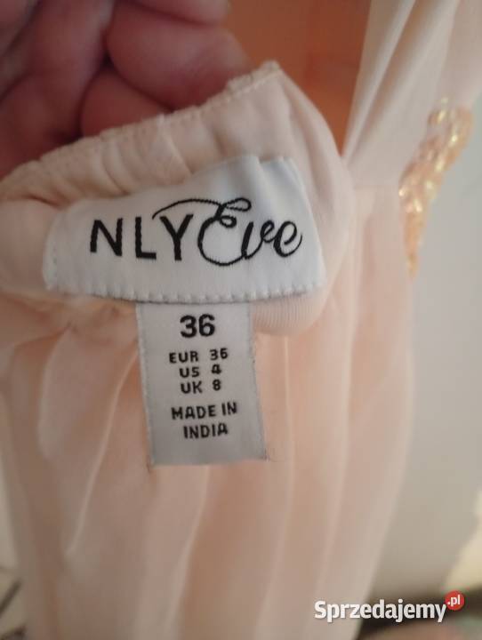 Suknia wieczorowa rozmiar S różowy Gniezno sprzedam