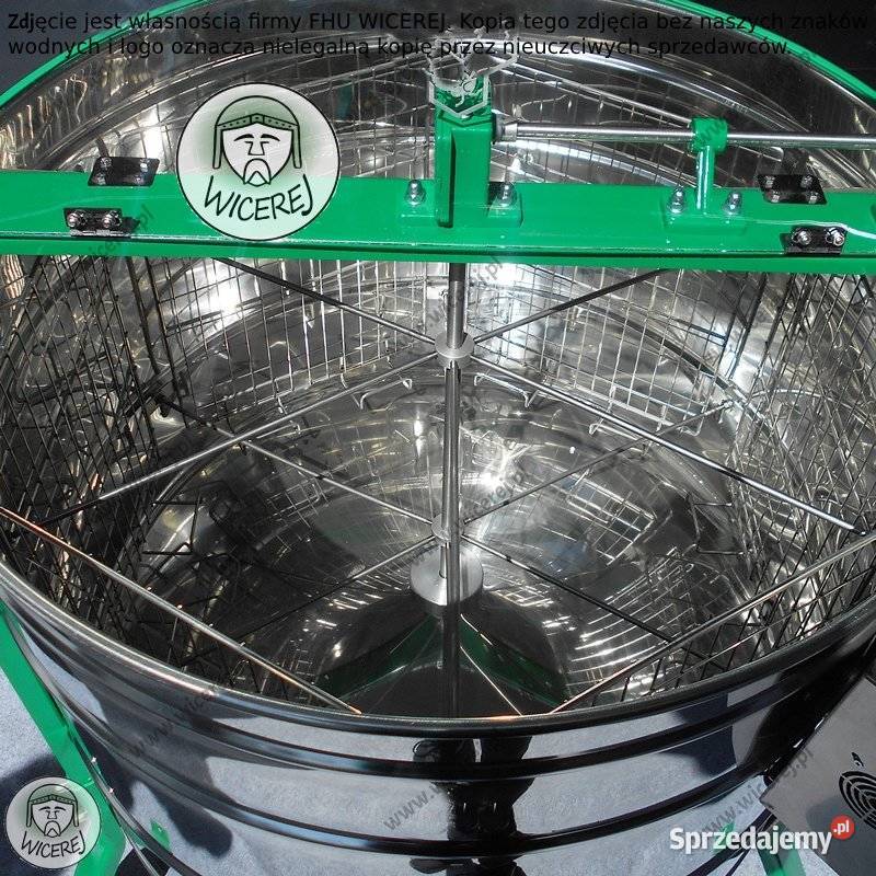 Miodarka RęcznoElektryczna 6 Ramkowa Nierdzewna Jaśliska