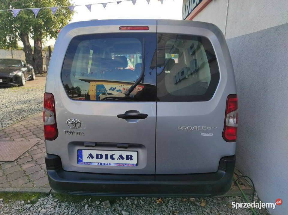 Toyota Proace City Verso klima Tempomat elszyby Toyota Racibórz