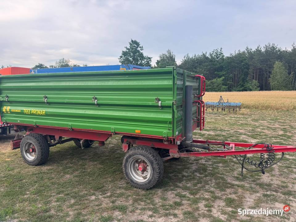 Przyczepa Pronar T653 łódzkie Pawelce